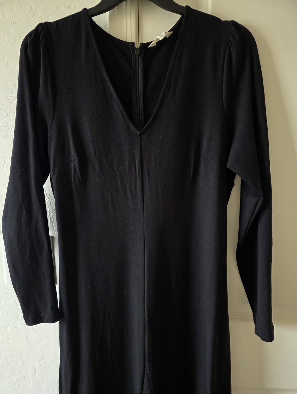 Boden Black Bella Ponte Midi Dress with Waist Tie Detail Size 16 - Picture 4 of 9